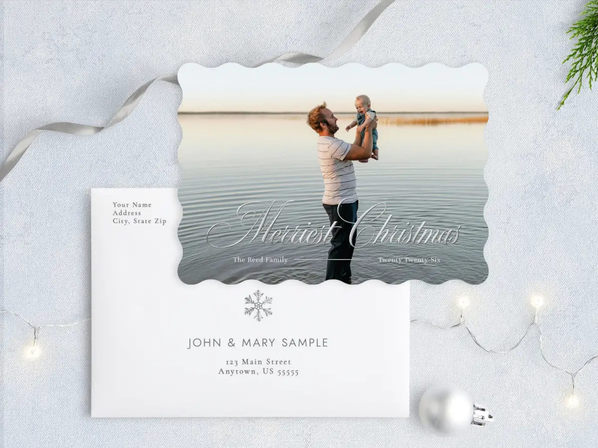 Front with Envelope Design