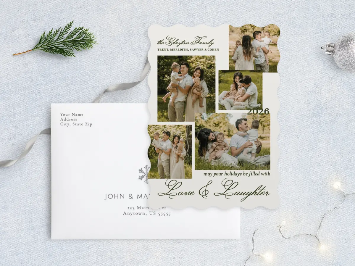Front with Envelope Design