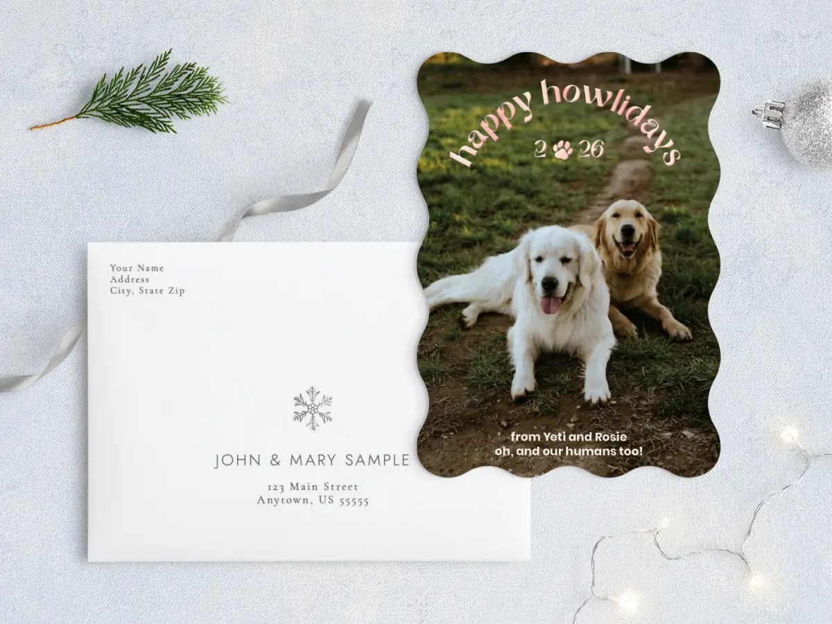Front with Envelope Design