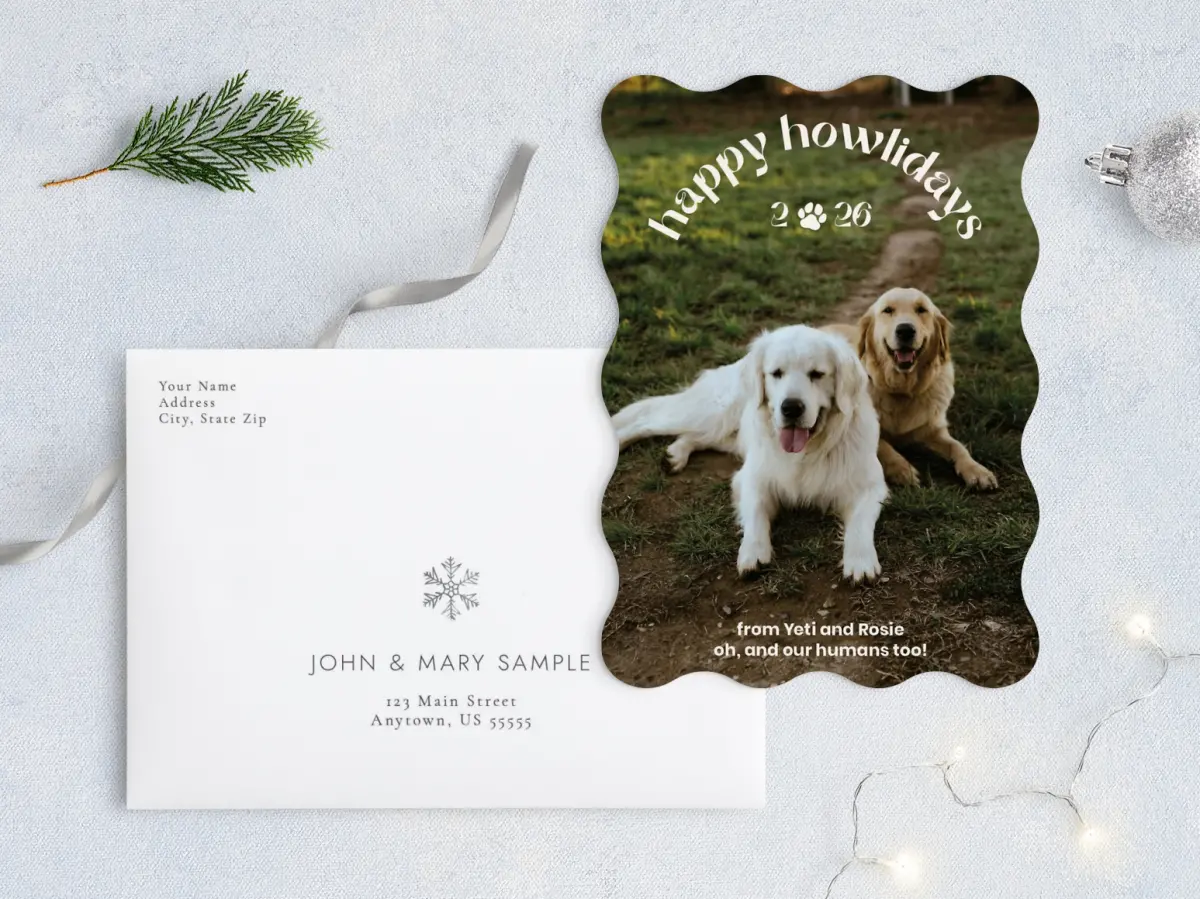 Front with Envelope Design