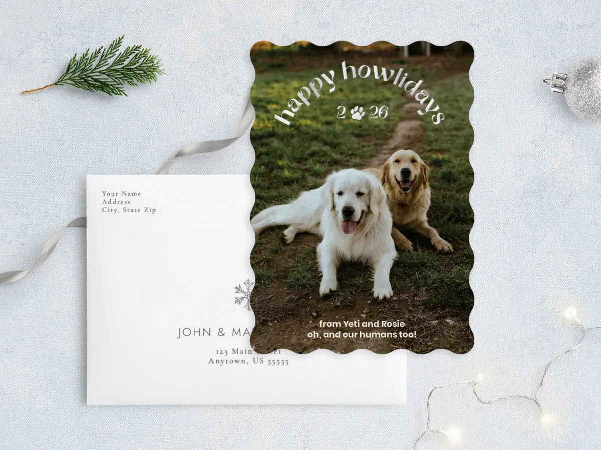 Front with Envelope Design