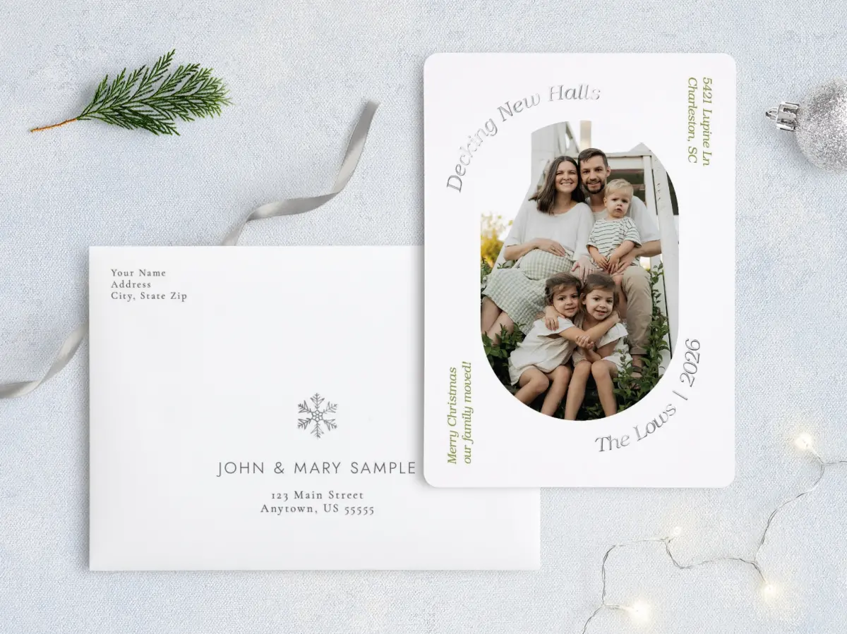 Front with Envelope Design