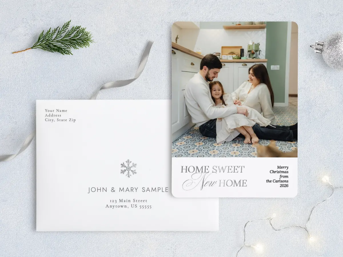 Front with Envelope Design