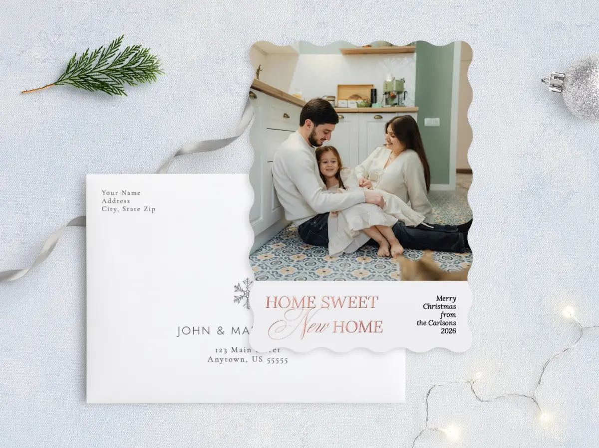 Front with Envelope Design