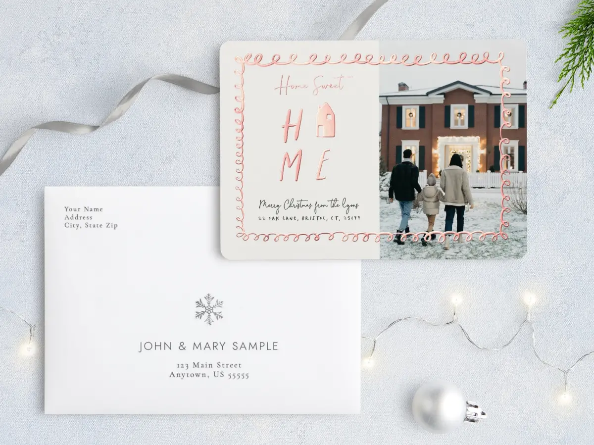 Front with Envelope Design
