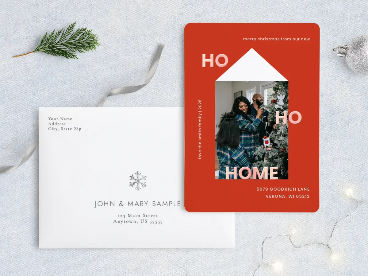 Front with Envelope Design