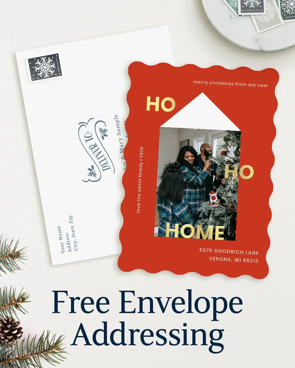 Wavy Christmas Cards