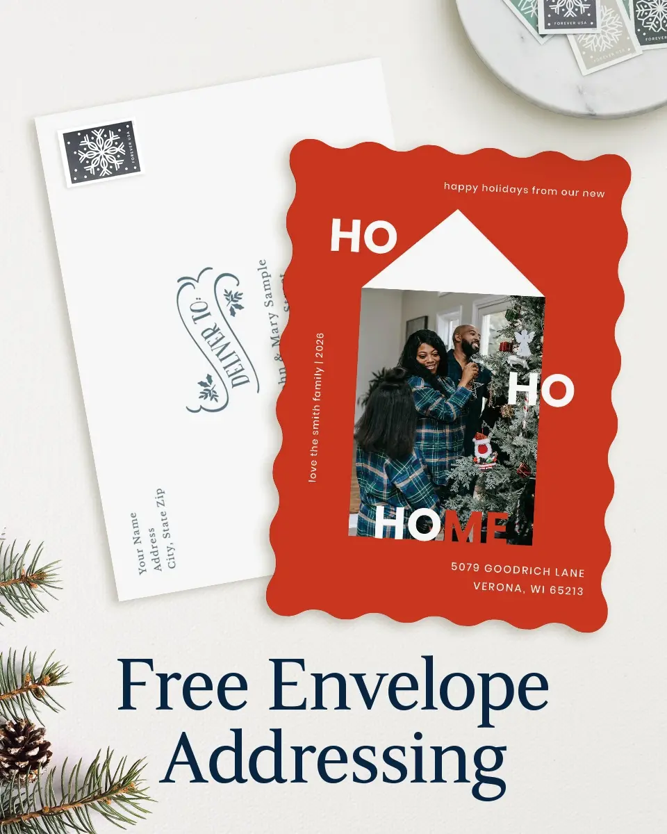 Wavy Christmas Cards