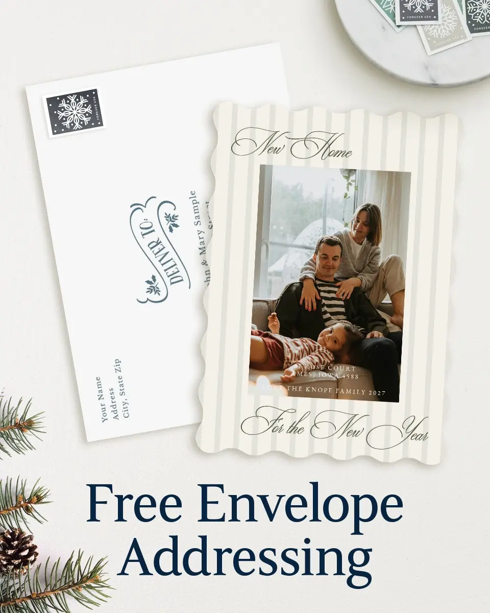 Wavy Christmas Cards