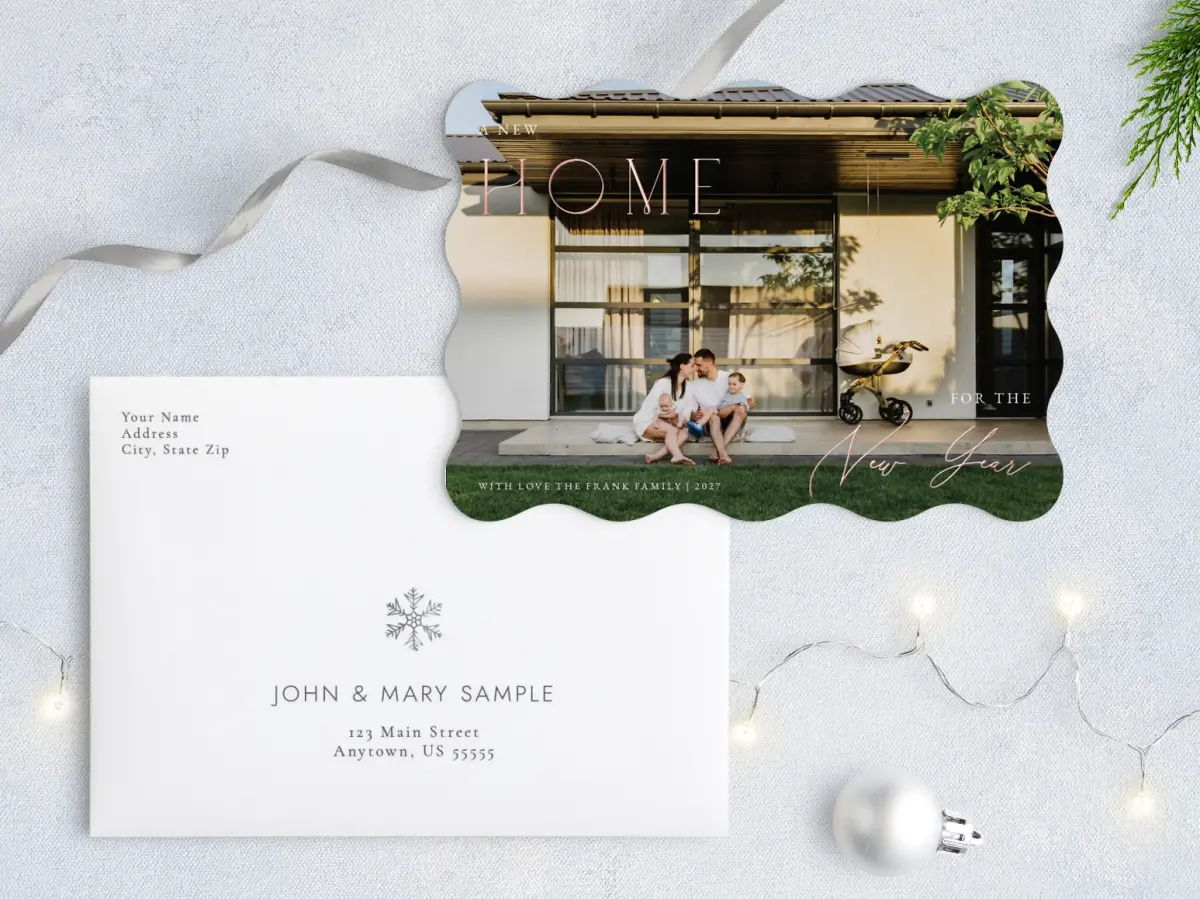 Front with Envelope Design
