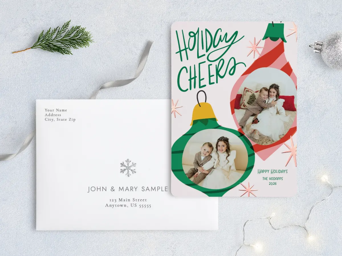 Front with Envelope Design