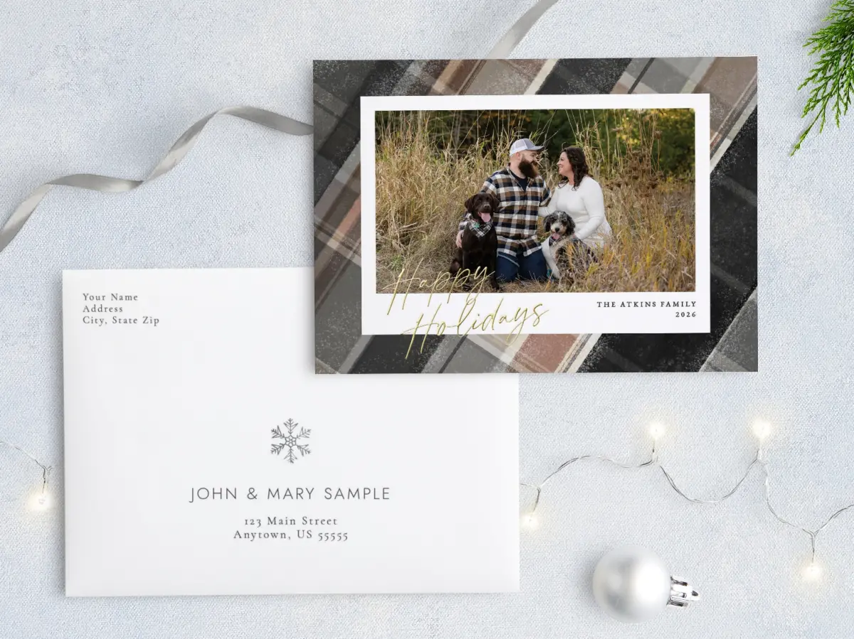 Front with Envelope Design
