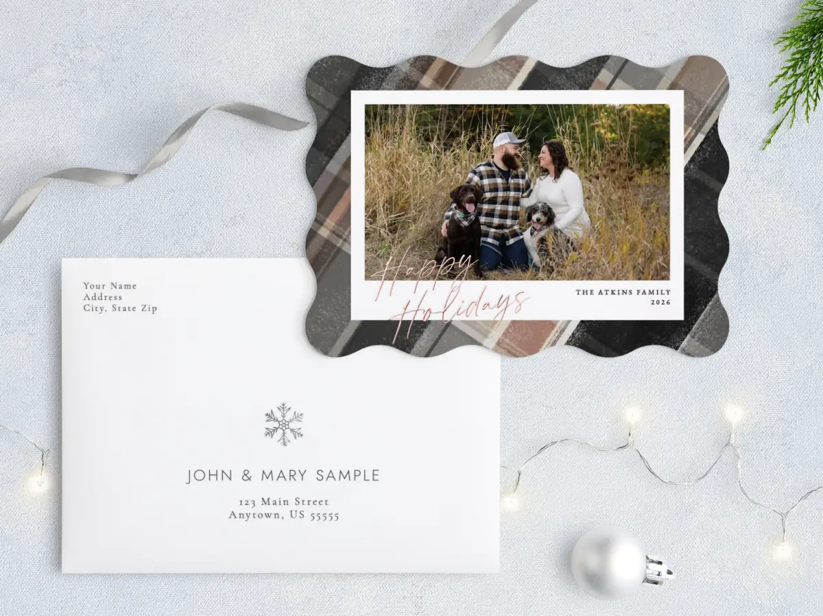 Front with Envelope Design