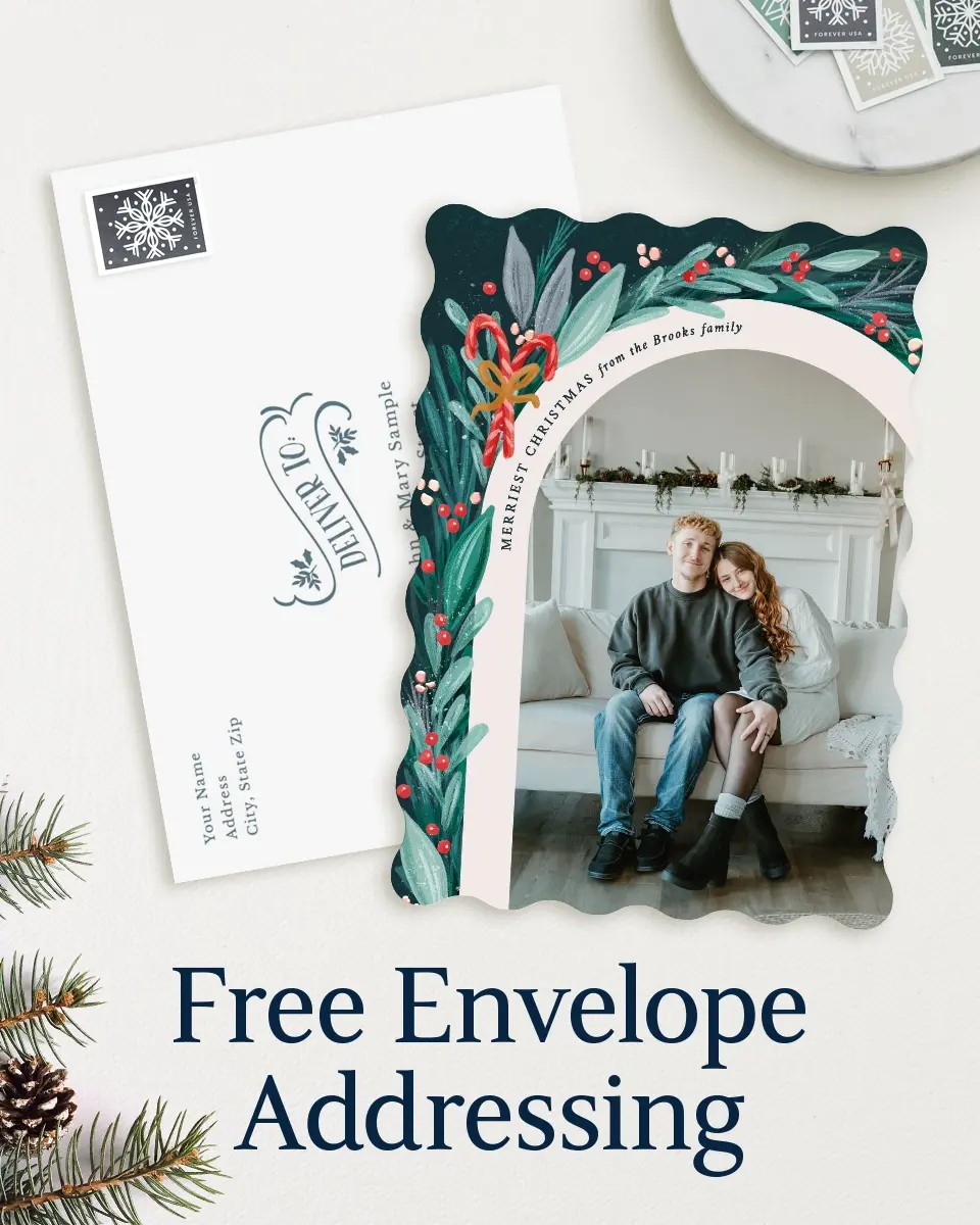 Wavy Christmas Cards