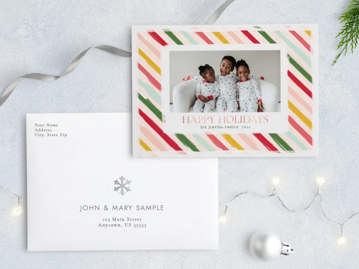 Front with Envelope Design