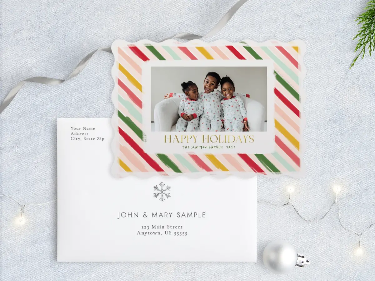 Front with Envelope Design