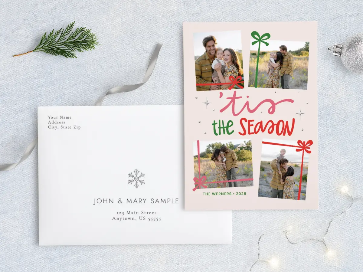 Front with Envelope Design