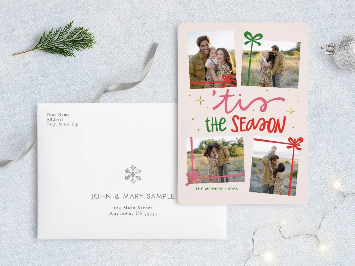 Front with Envelope Design
