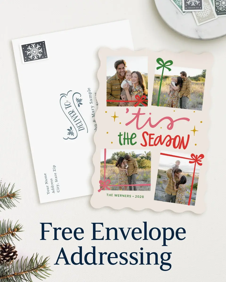 Wavy Christmas Cards