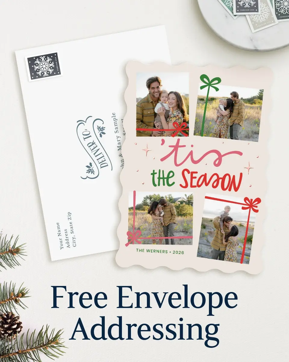 Wavy Christmas Cards