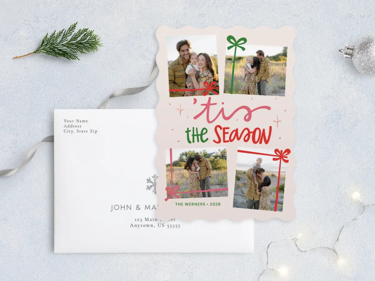 Front with Envelope Design
