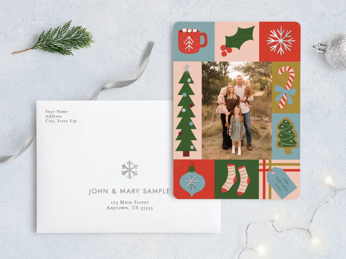 Front with Envelope Design