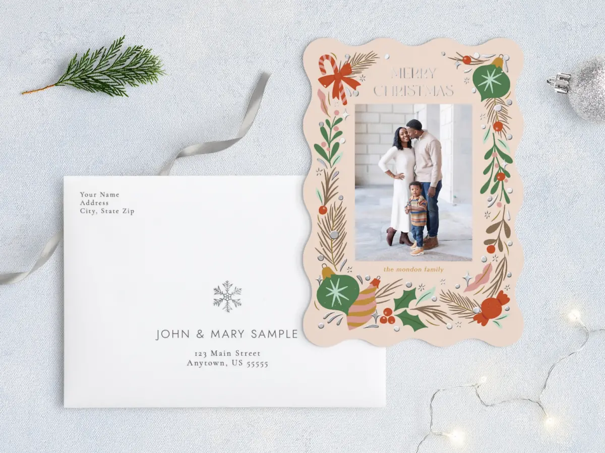 Front with Envelope Design