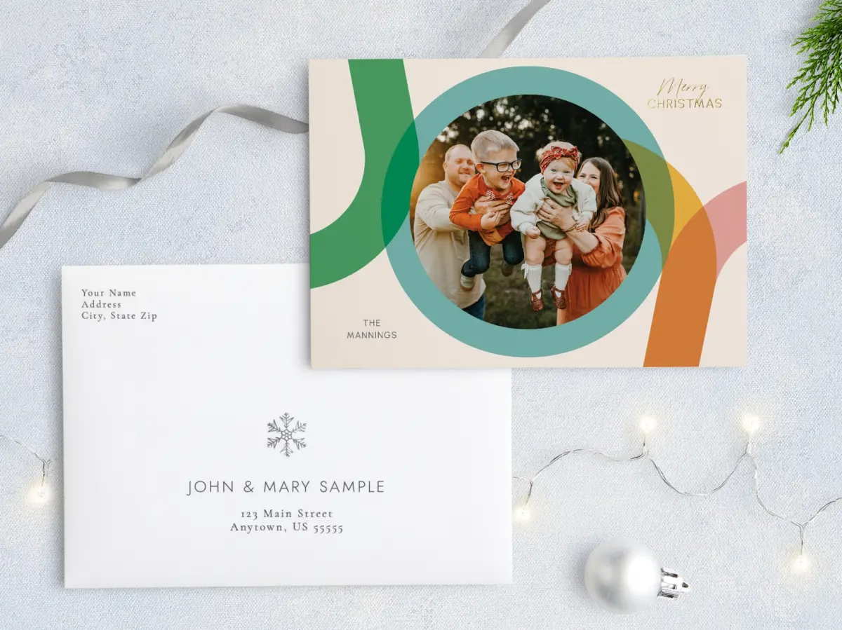 Front with Envelope Design