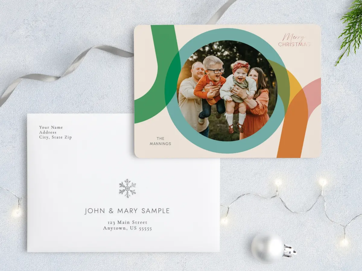 Front with Envelope Design