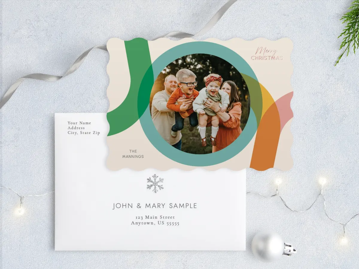 Front with Envelope Design