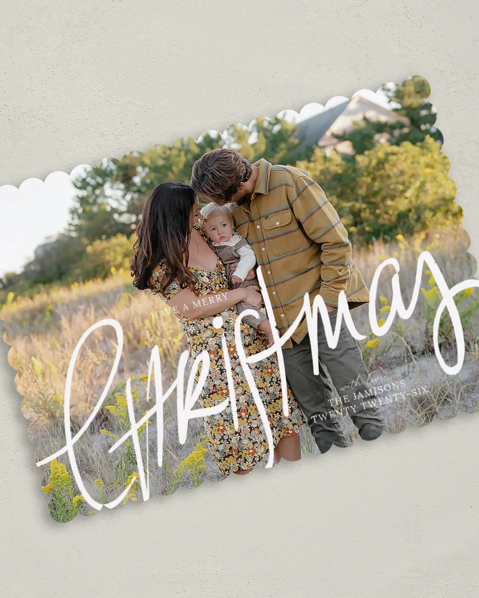 This is a 5" x 7" Christmas Card called Celebrating Christmas printed in full color on Premium Smooth paper on Premium Smooth paper on Premium Smooth paper
