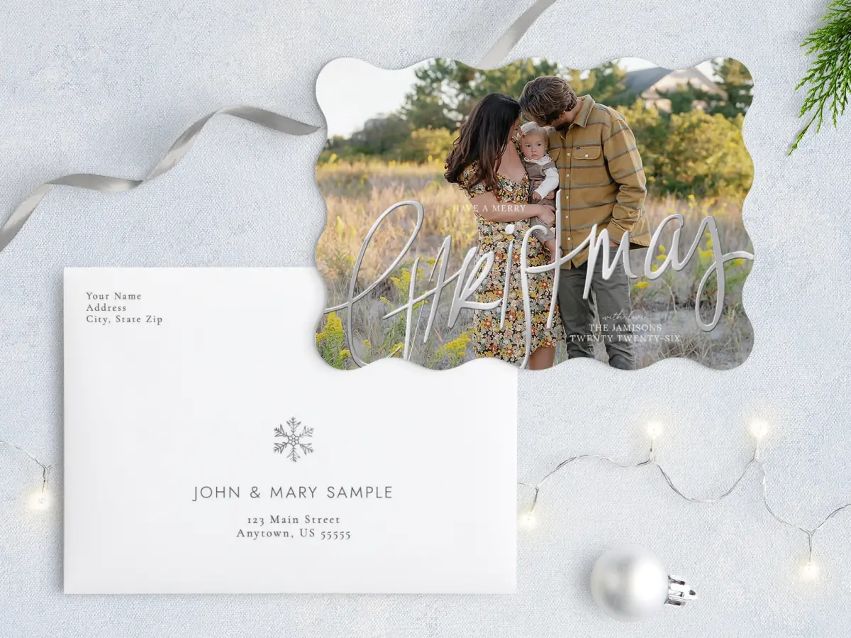 Front with Envelope Design