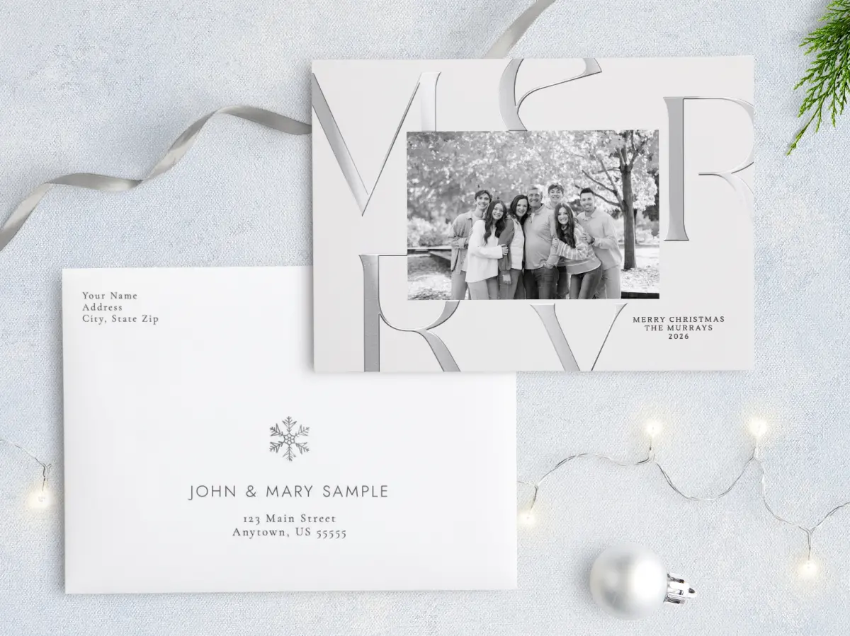 Front with Envelope Design