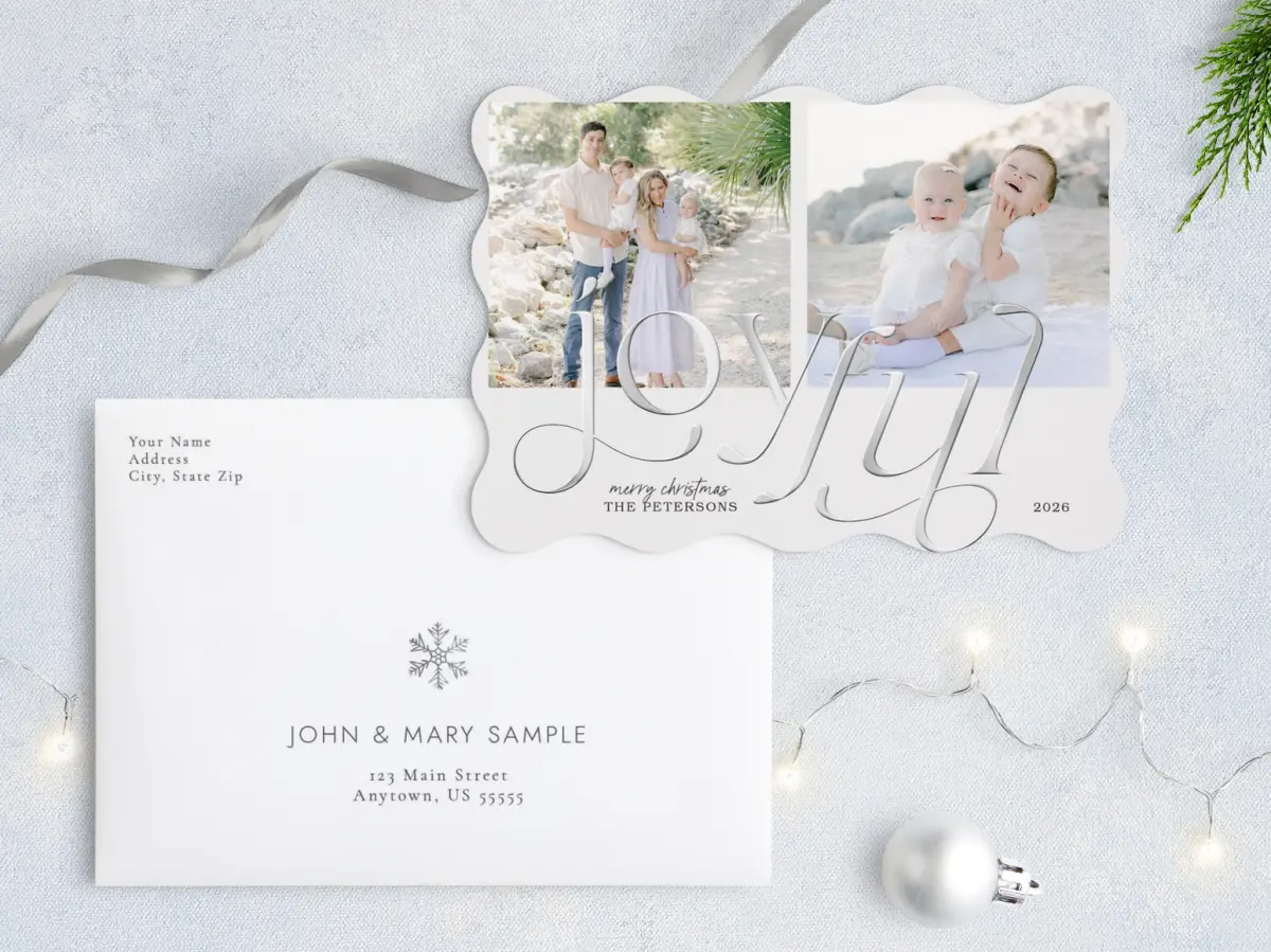 Front with Envelope Design