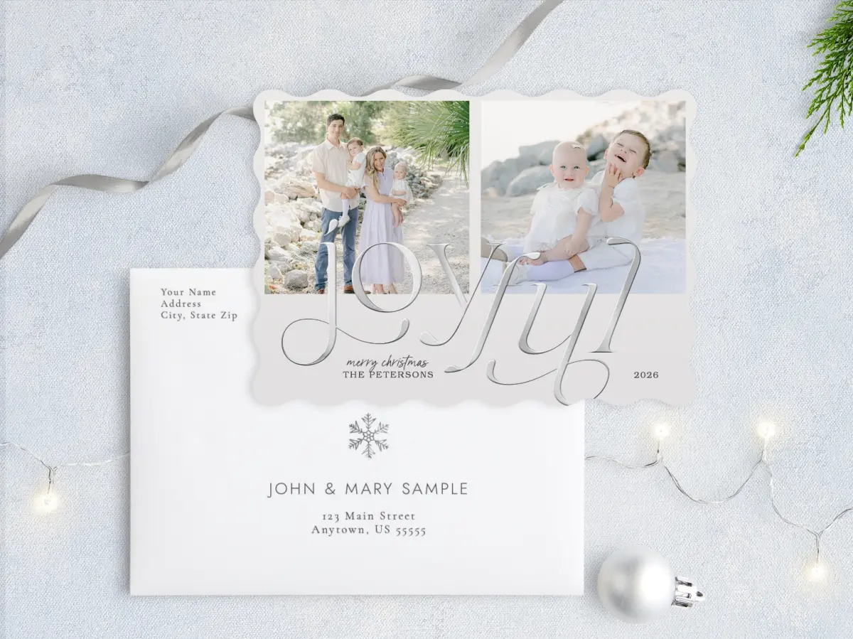 Front with Envelope Design