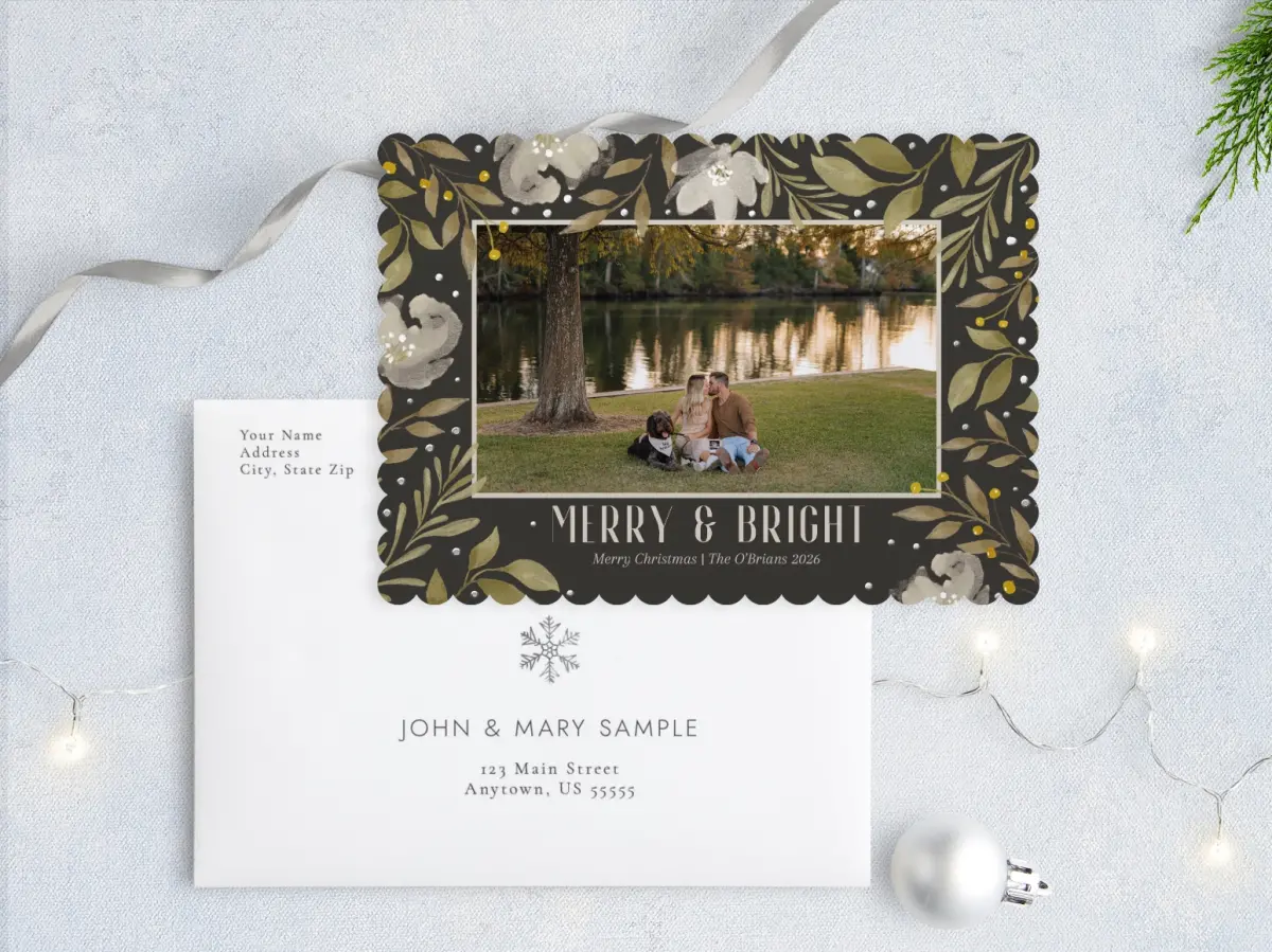 Front with Envelope Design