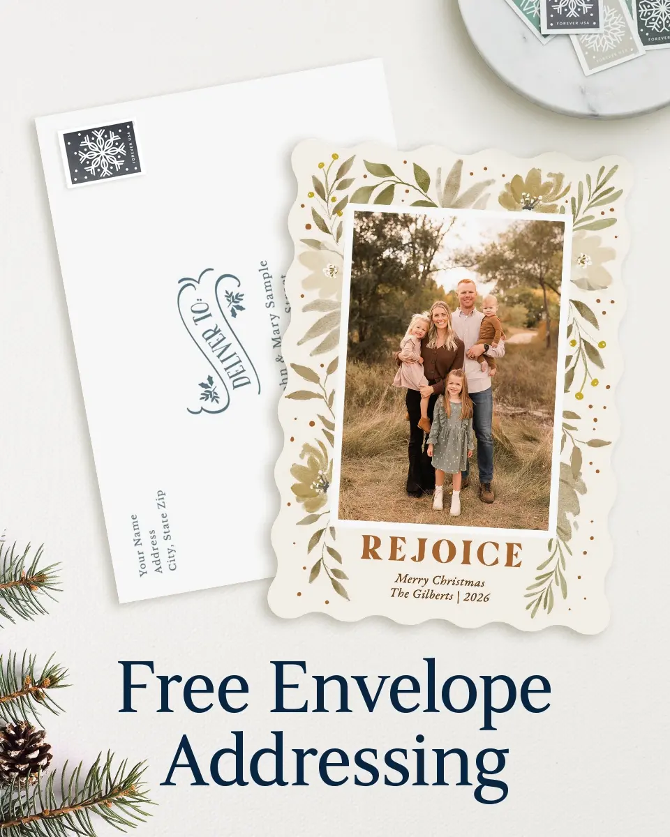 Wavy Christmas Cards
