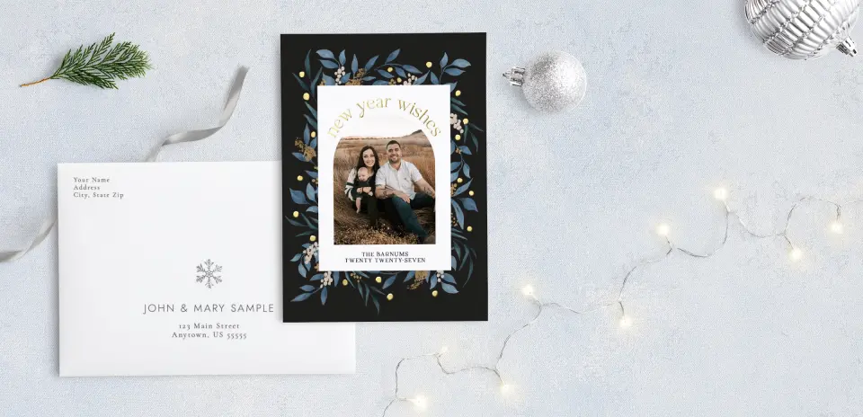 Front with Envelope Design