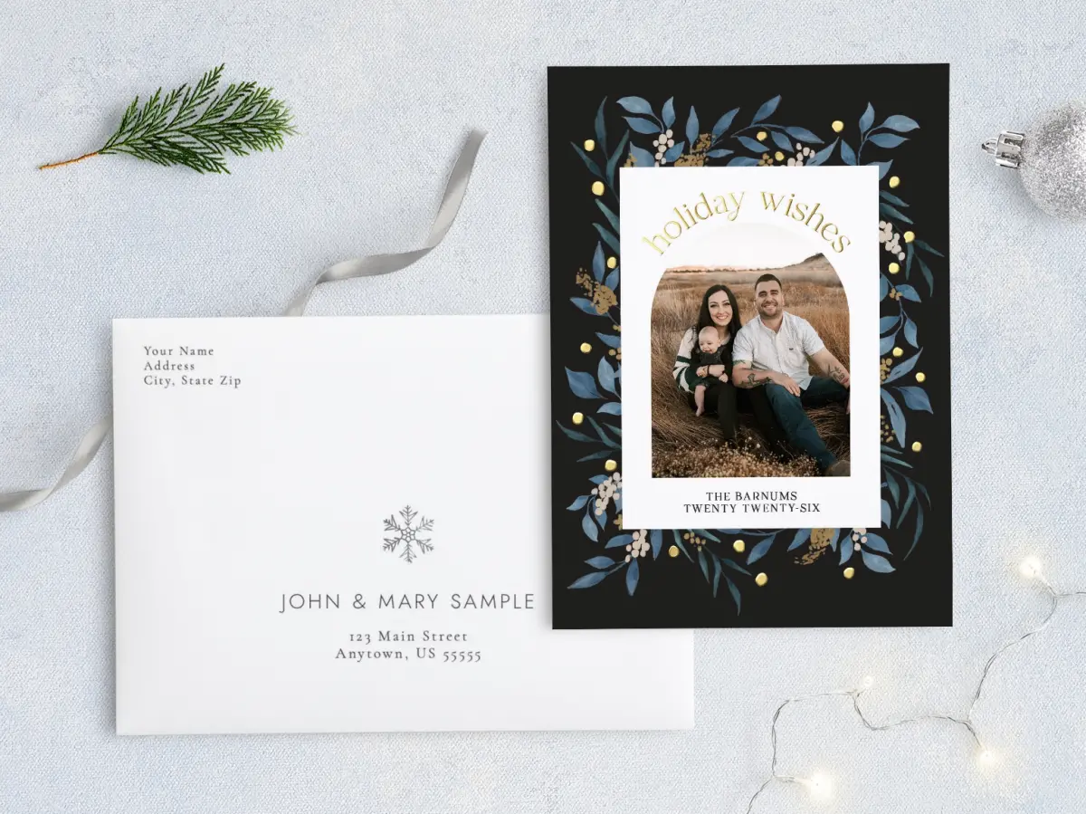 Front with Envelope Design