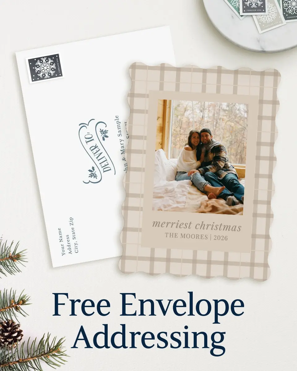 Wavy Christmas Cards