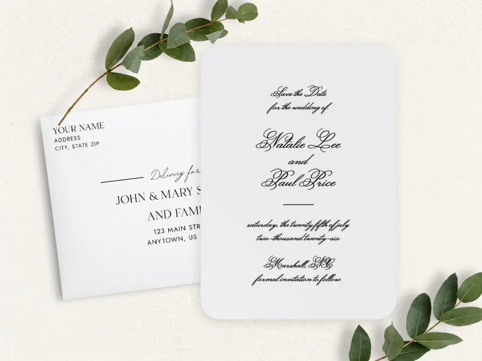 Front & Envelope