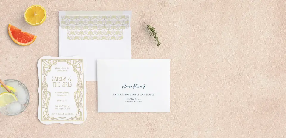Front with Envelope Liner