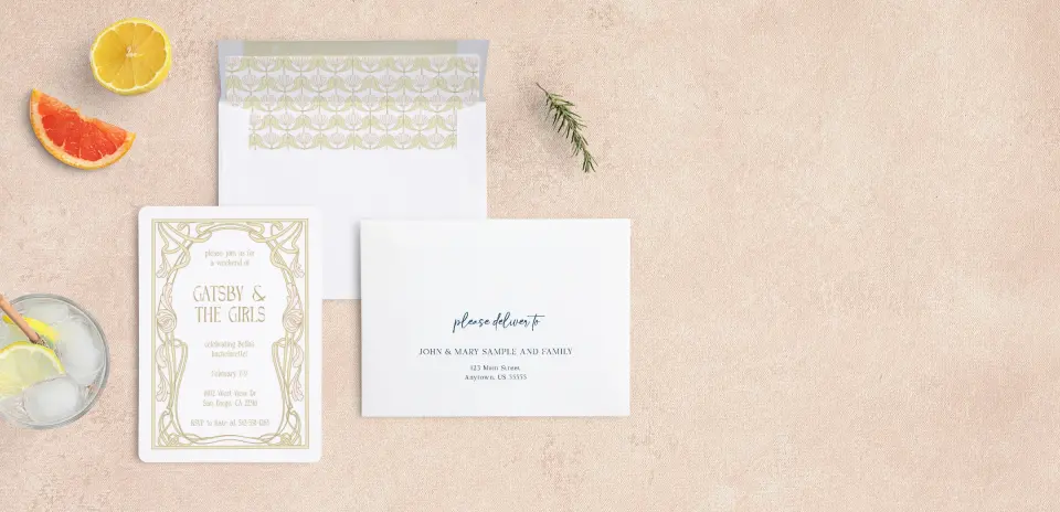 Front with Envelope Liner