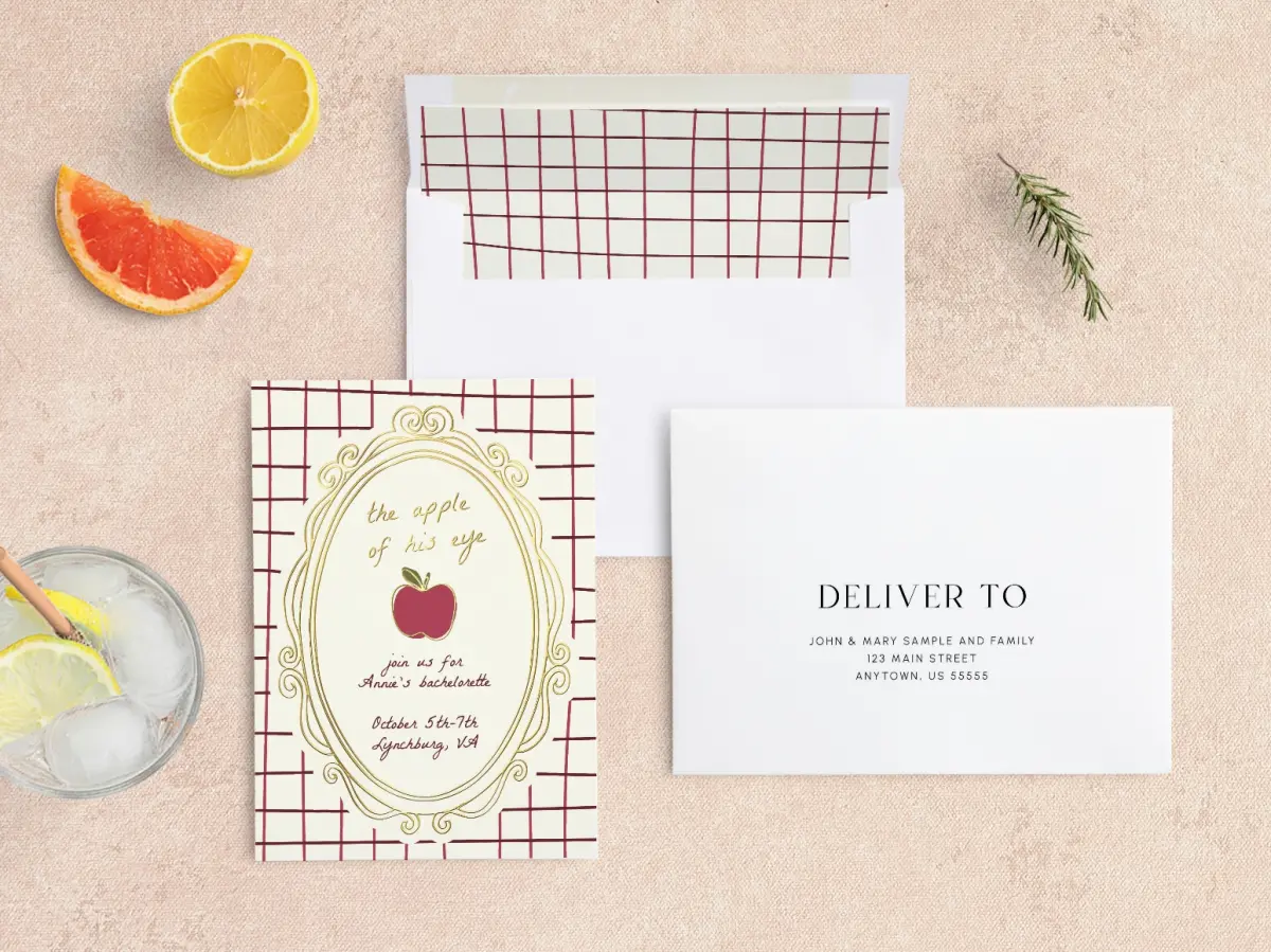 Front with Envelope Liner