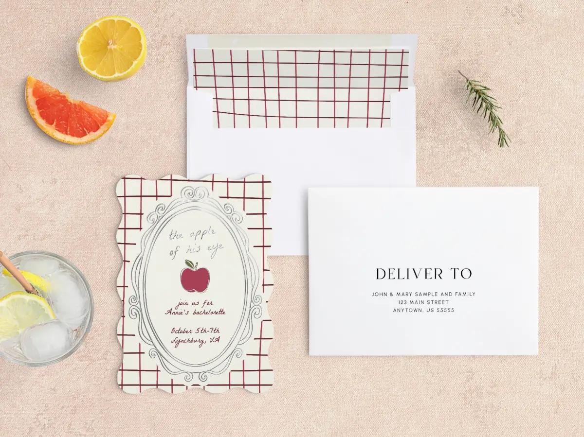 Front with Envelope Liner