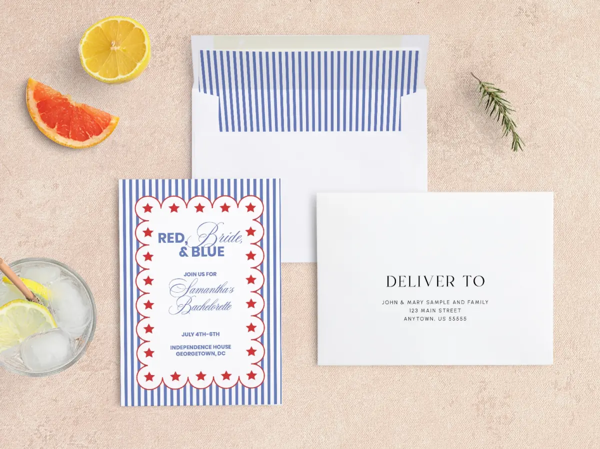 Front with Envelope Liner