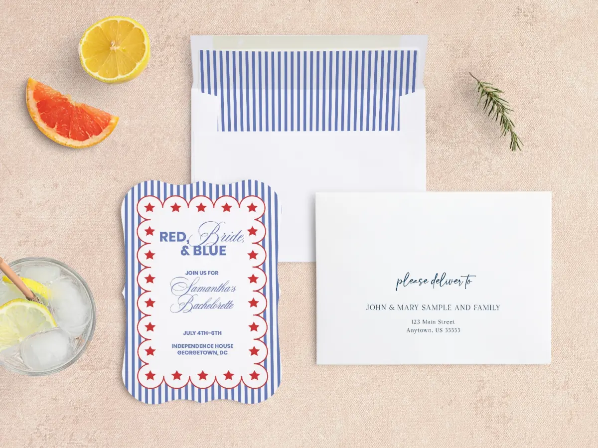 Front with Envelope Liner