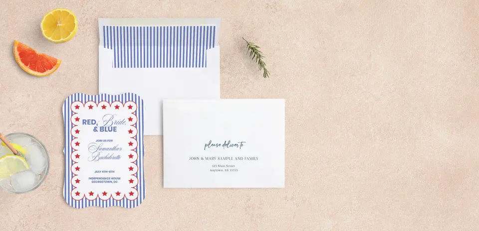 Front with Envelope Liner