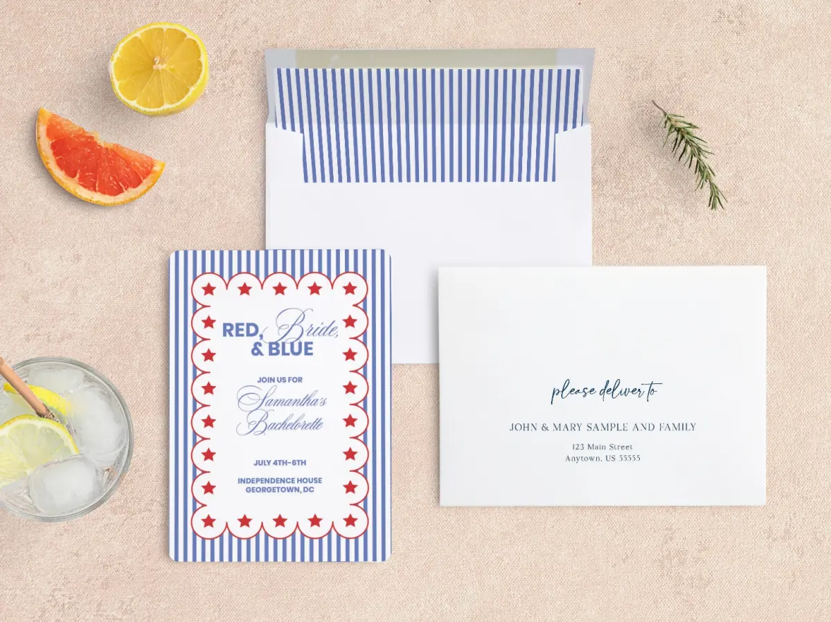 Front with Envelope Liner