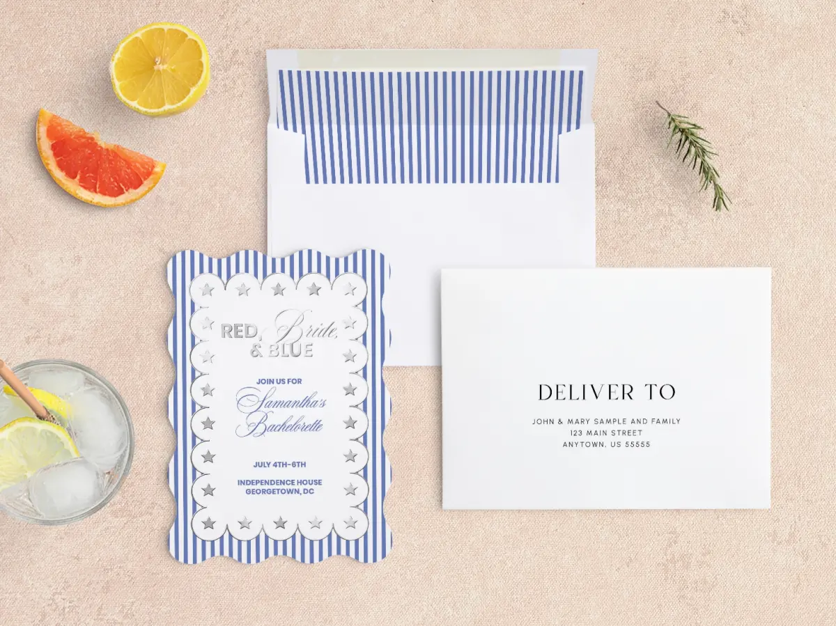 Front with Envelope Liner